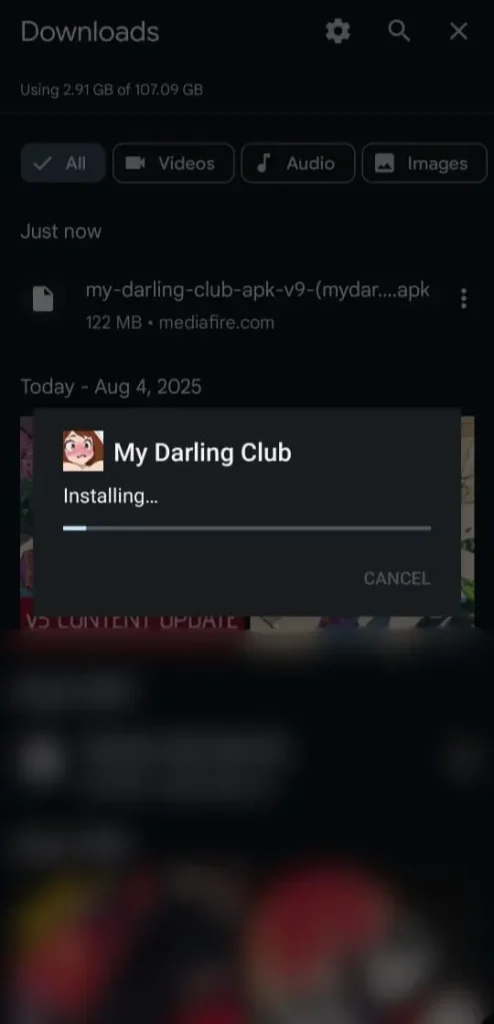 Step-by-step Installation Guide For My Darling Club APK